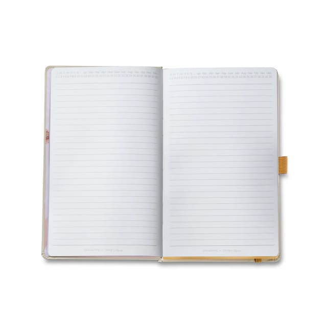 Sheaffer Emily in Paris Medium Journal 90 GSM Ink Friendly Paper with Embossed Eiffel Tower - Beige