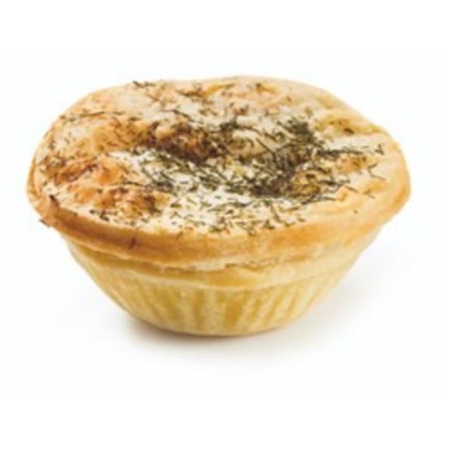 Spinach & leek mini pie