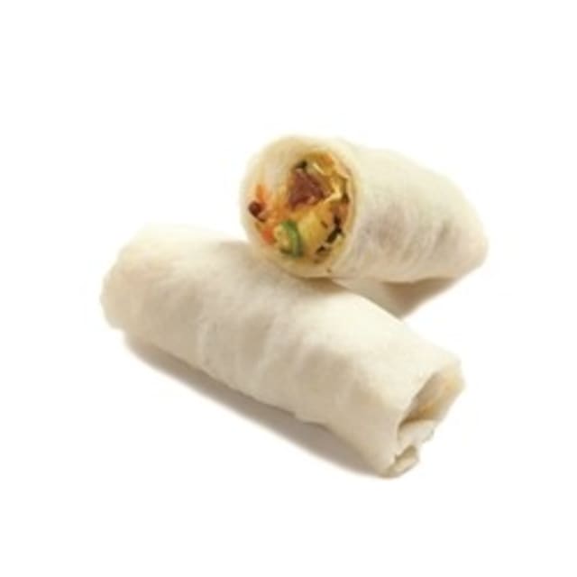 Bite size vegetable spring roll