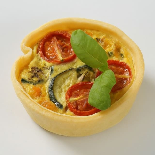 mini quiche - vegetarian