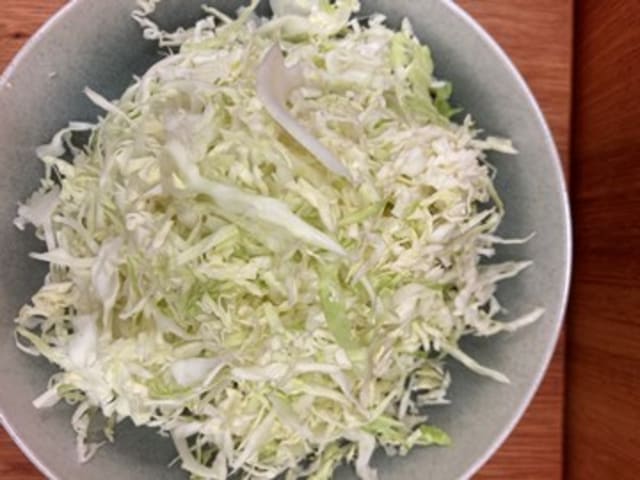 Cabbage - Savoy (shredded) 1Kg