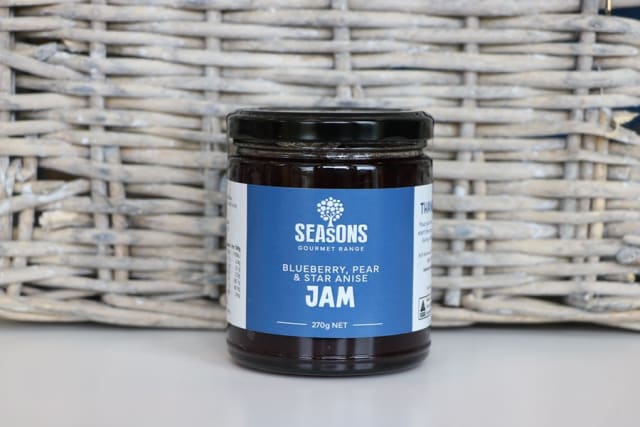 Blueberry, Pear & Star Anise Jam
