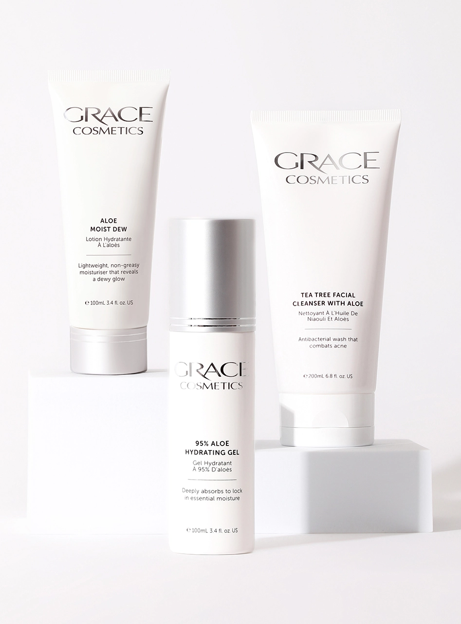 Clear Skin Basics skincare routine for blemish-prone and oily skin