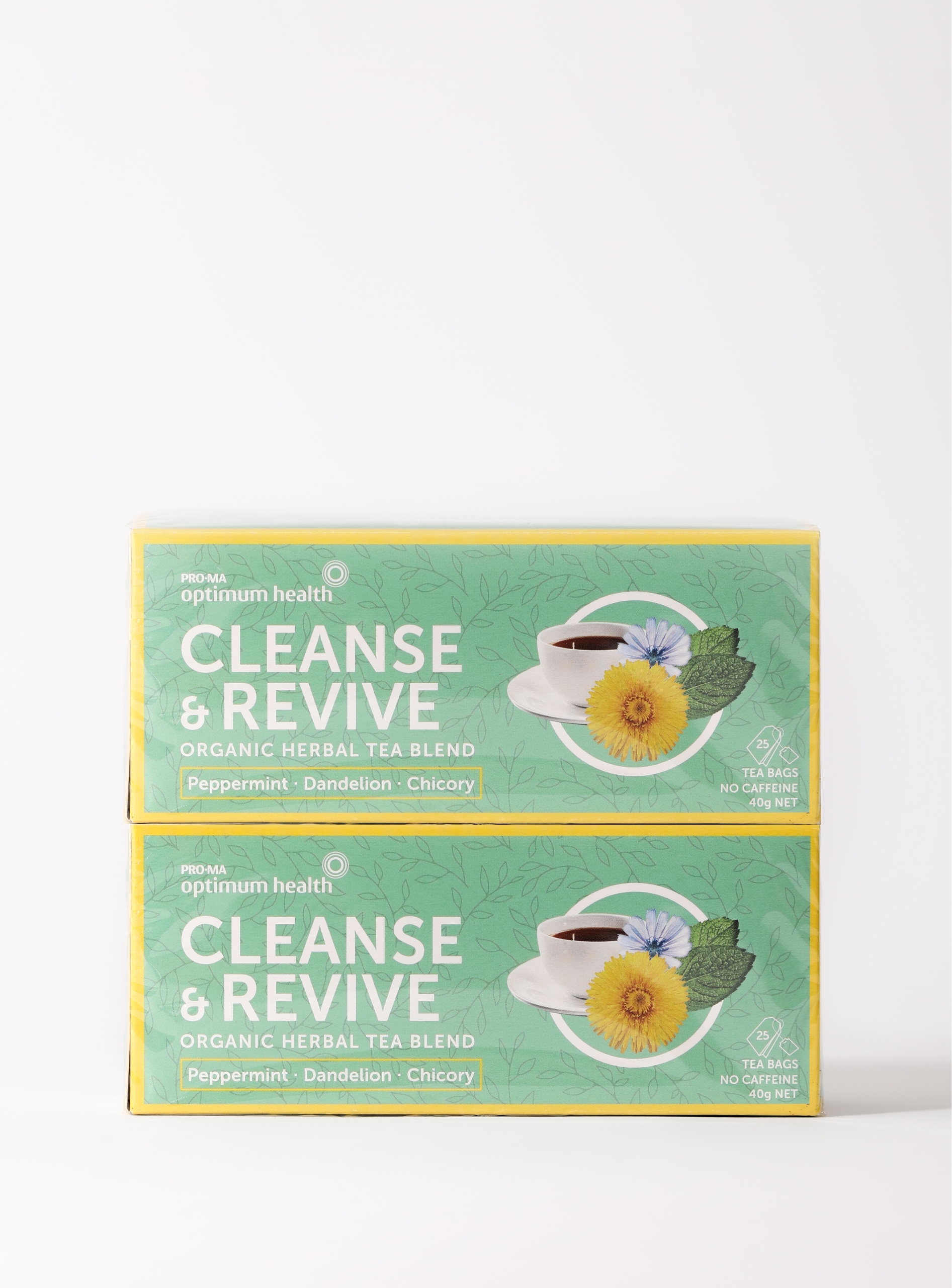 Cleanse & Revive Organic Herbal Tea Blend (2 pack)