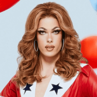Headshot of drag queen Gigi Goode