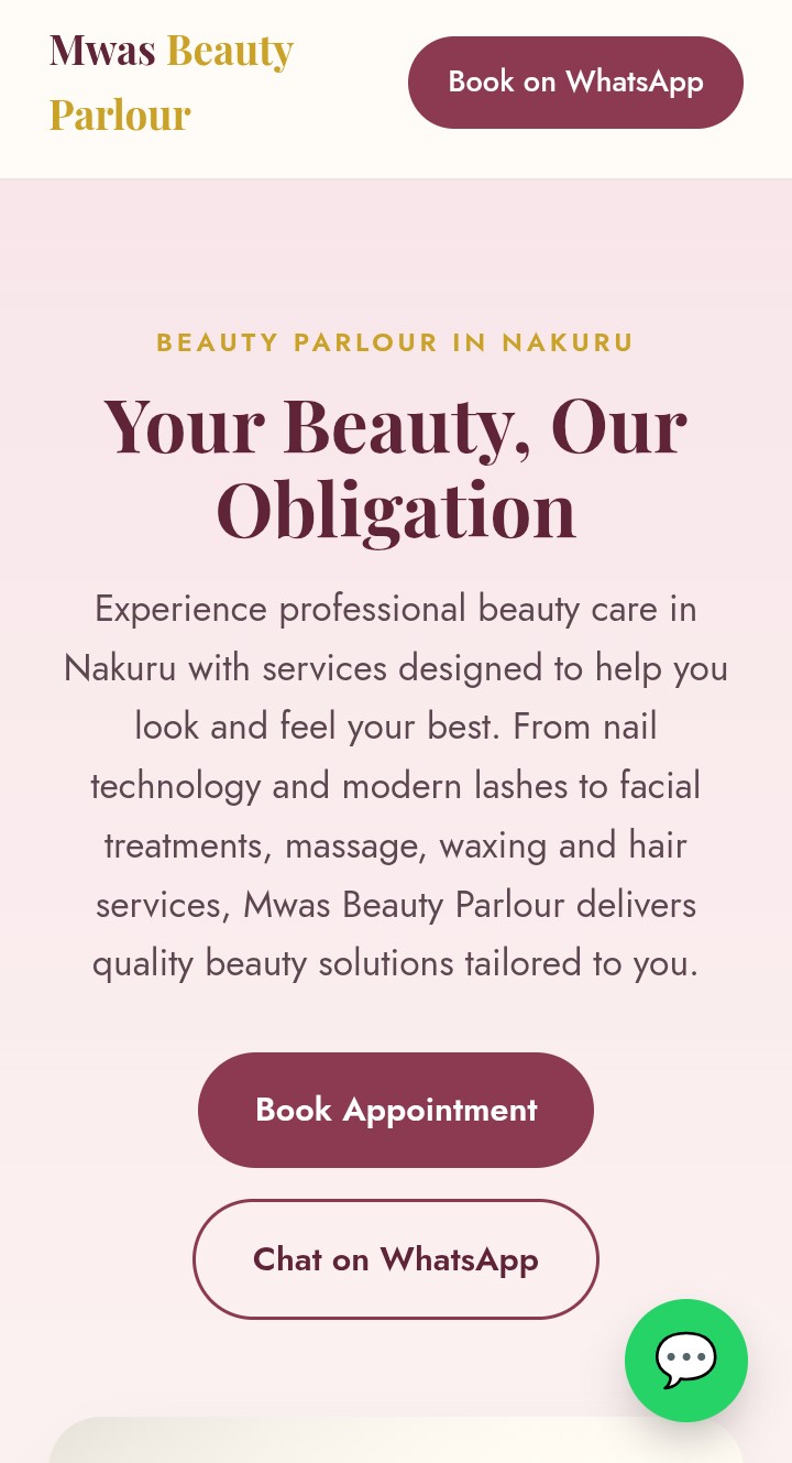 Mwas Beauty Parlour