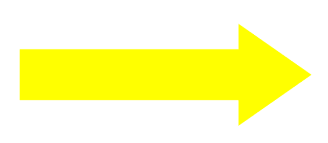 Yellow Arrow sticker