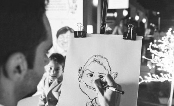 Caricaturas ao Vivo