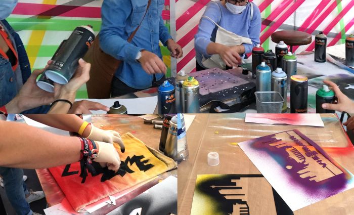 Graffiti workshop for events