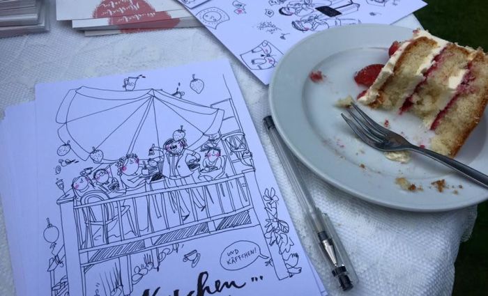 Karikaturist für die Hochzeit