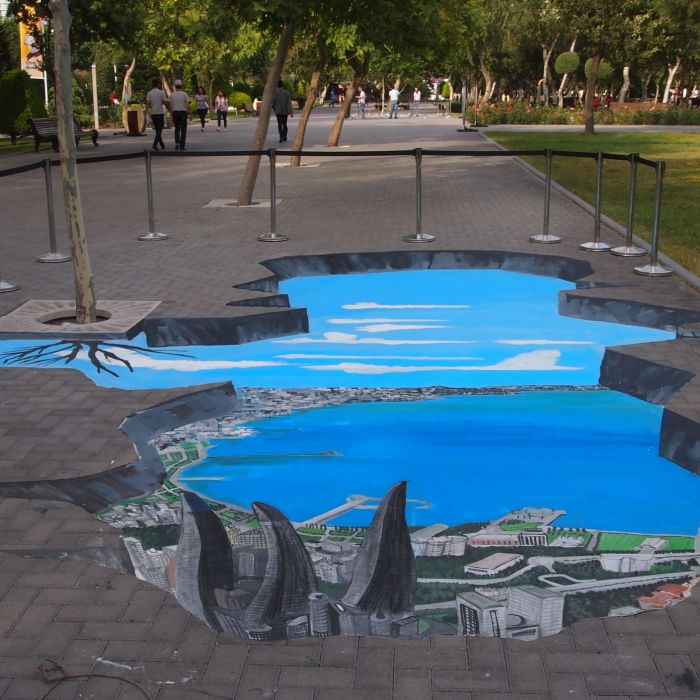3D Street Painting by Street Painting Italia