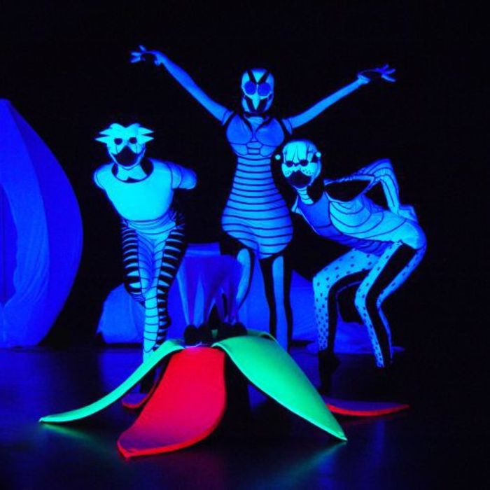 Blacklight and LED Show by Project PQ
