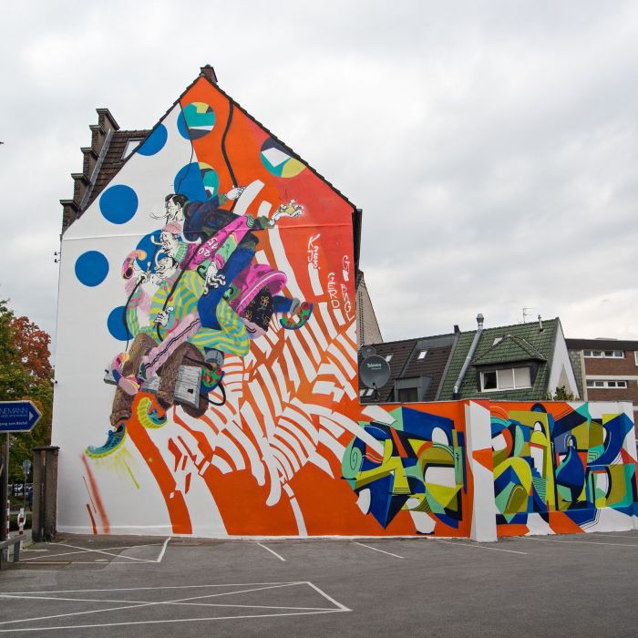 Wandmalereien und Kunstwerke von KJ263