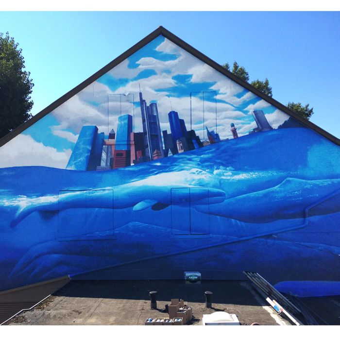 Wallpainting / Mural von COR
