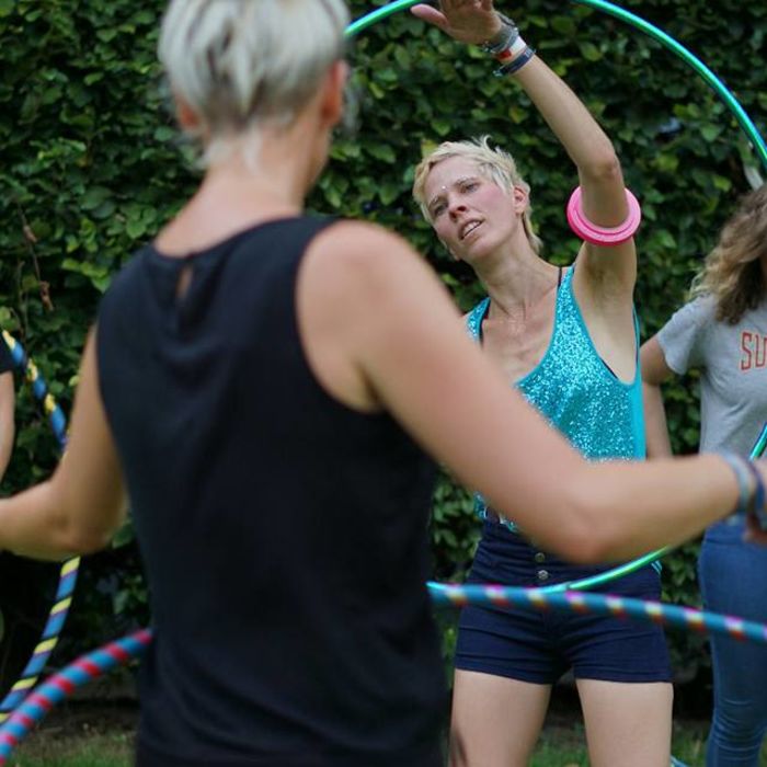 Hula Hoop Workshop von Nina Hula