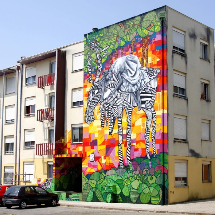 Mural art by OzeArv