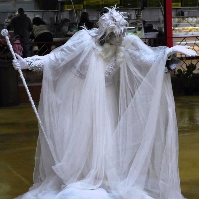 Estátuas Vivas - Raínha do Gelo por Selway Statues