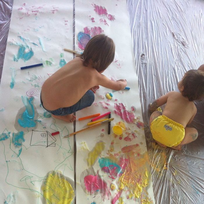 Painting and drawing workshop for babies by Elena Sanmiguel Urbina