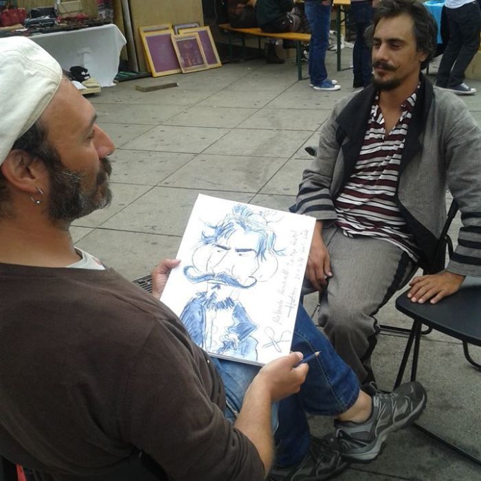 Workshop de Caricatura por Héctor