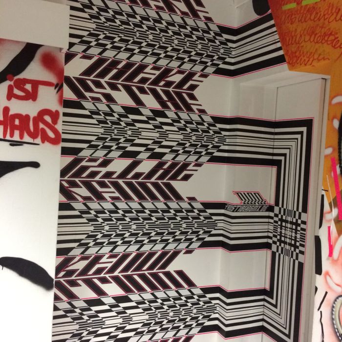 Wand-Tape Art von DINO