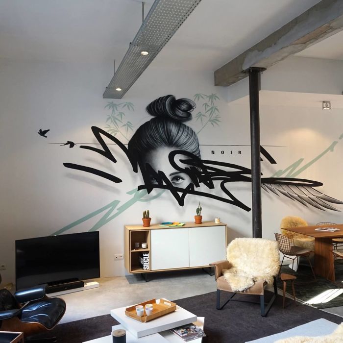 Mural painting von NOIR artist