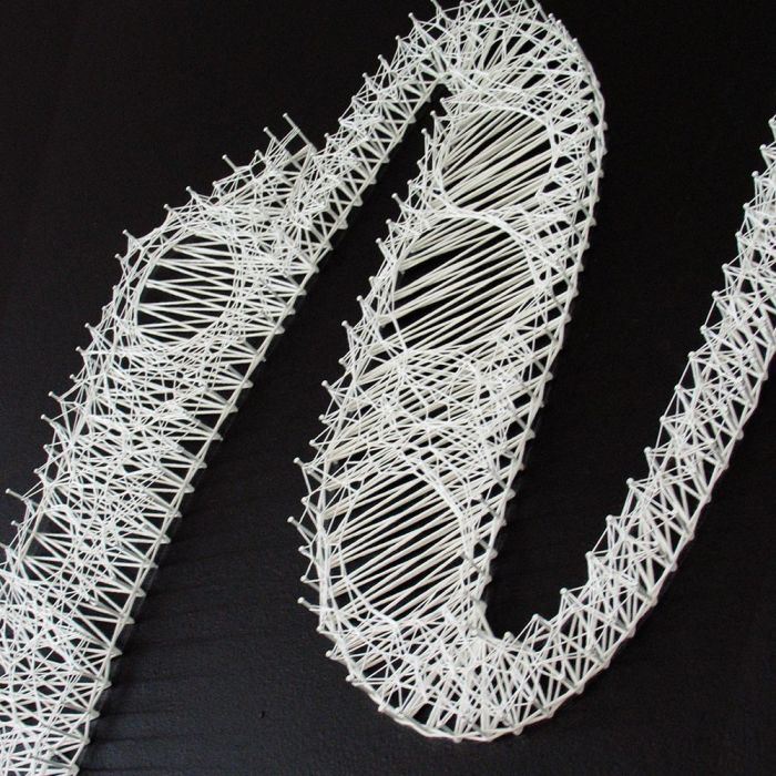 String Art Installations by Sasha Kisselkova