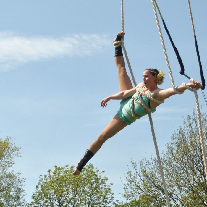 Aerial - Two Ropes Act by Kelsey Bell