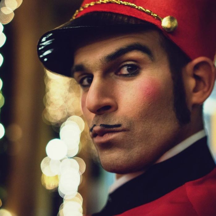 "Nutcracker" christmas themed artist by Pantomime Popkultur