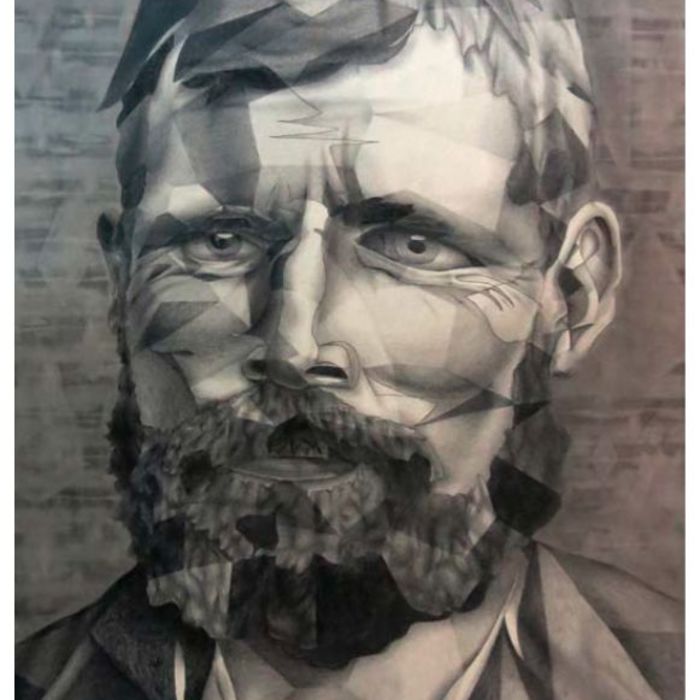 Drawings ("retrato-retrato"series) por Guga Liuzzi