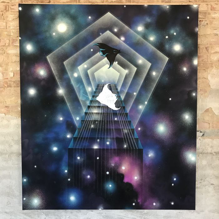 Geometrical Cosmic Art von Marina Zumi