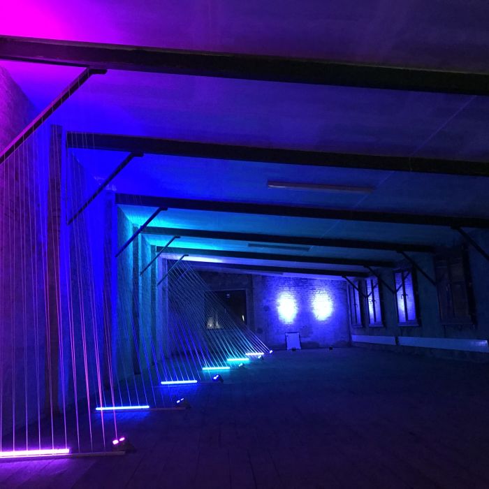 Line - Light Installations by Marina Zumi