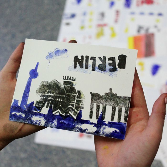 Druck Workshop / Print Workshop von Ulrike Jensen
