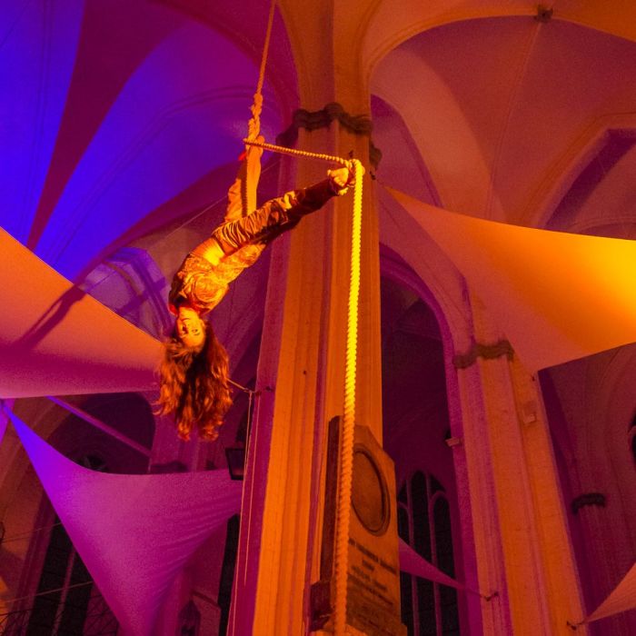 Aerial Rope Act & Unicycle Act by Anna Abrams