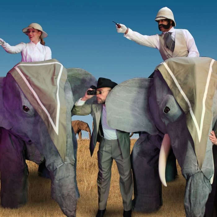 Elephants on Parade por Jack in Box