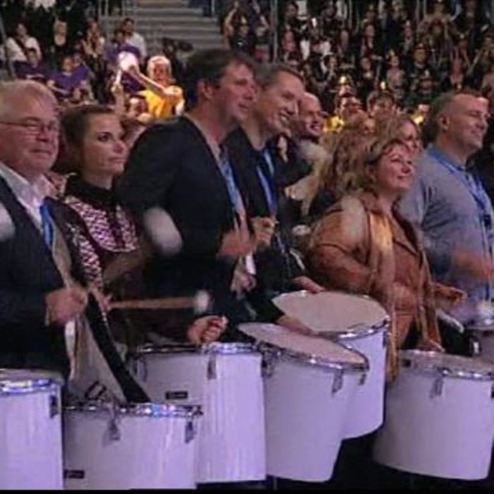 Interactive drumming / Trommelworkshop von Lazaremusic Quinta Feira