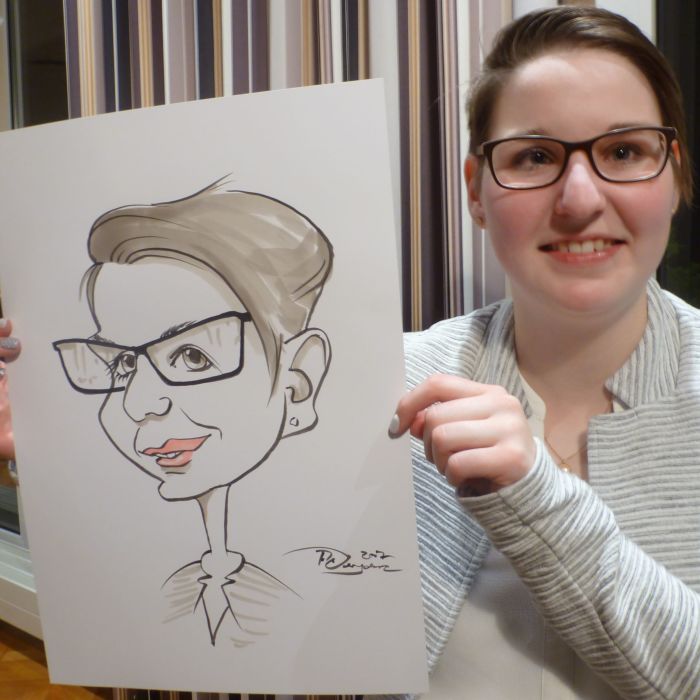 Caricaturist by Schnellzeichner Arne Vergenz