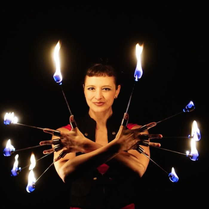 FIRE Show por Lisa Looping