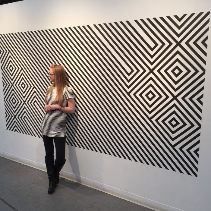 Tape Mural by Katelyn Liepins