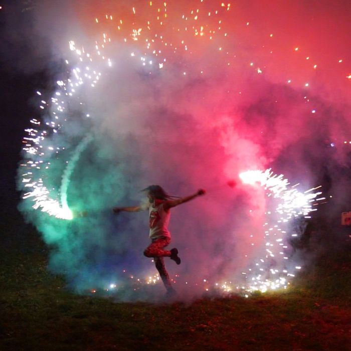 Fireshow / LED Show por Super Cho