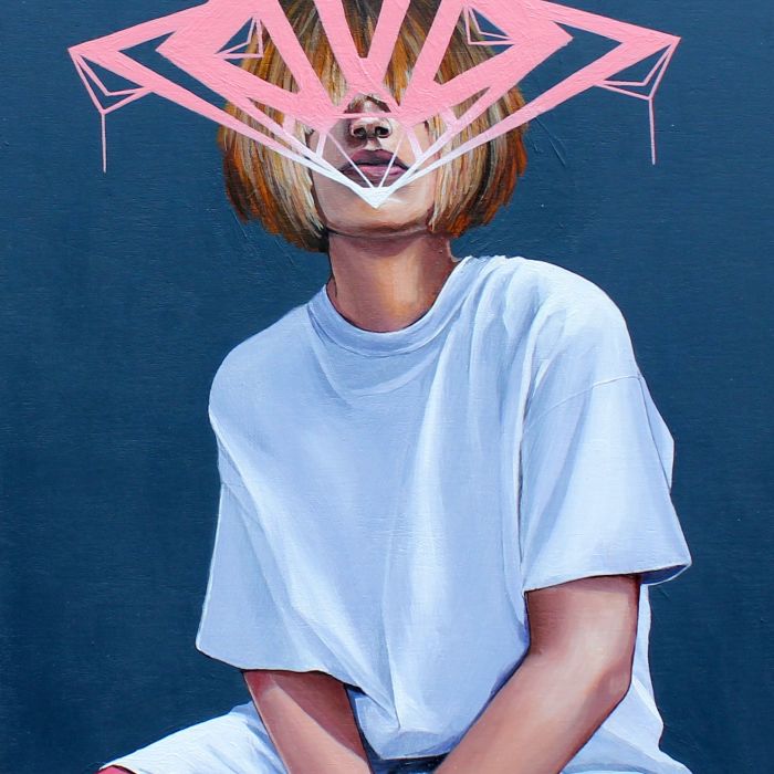 Private commissioned painting por Lucy Lucy