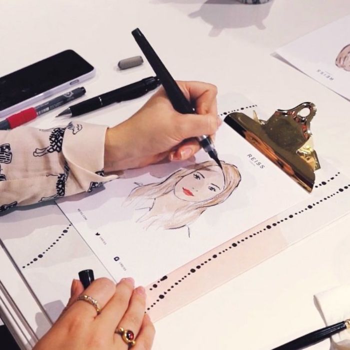 Live fashion illustrations von Anna's illustrations