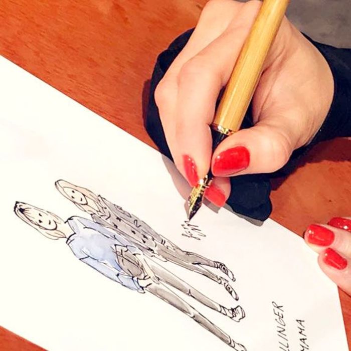 EVENTDRAWING quick sketches por Veronika Gruhl Illustration