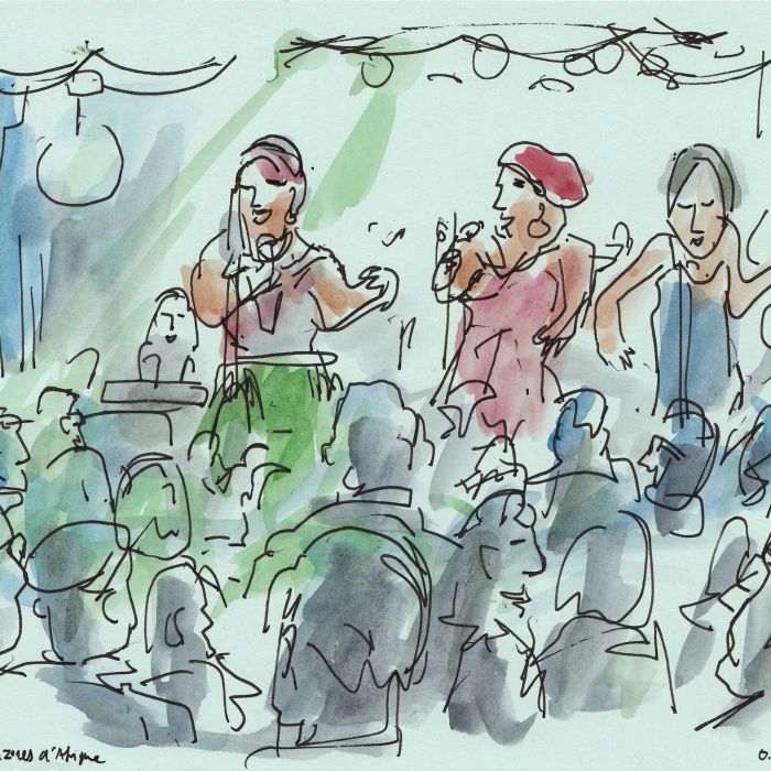 Live Event Illustration por Owen Mathers Illustration