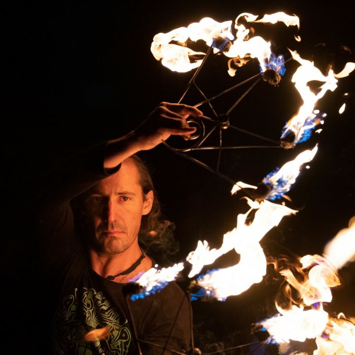 Flow Artist, Performer by Spacepyroman