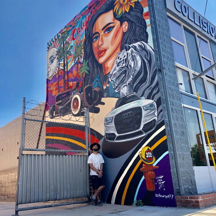 Mural artist por Phill Bourque