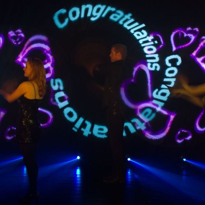 "Pixel Modul" Lichtshow von Feeding the Fish