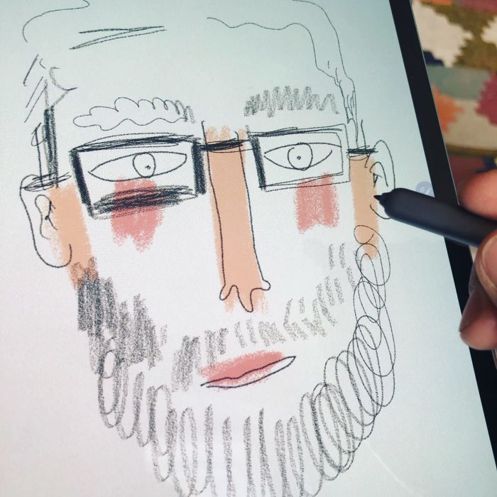 Digital Event Drawing LIVE by Anne Wenkel
