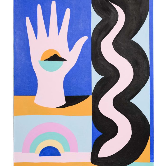 Studio paintings by Gamze