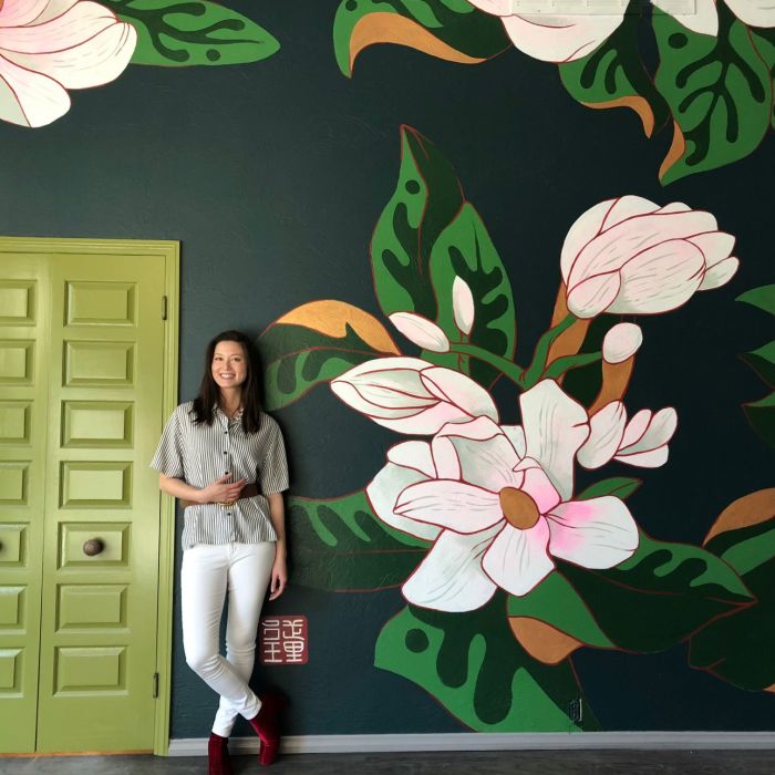 Interior Colorful Murals by JUURI