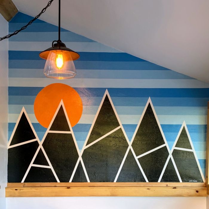 Indoor Mural Art by Lady Henze